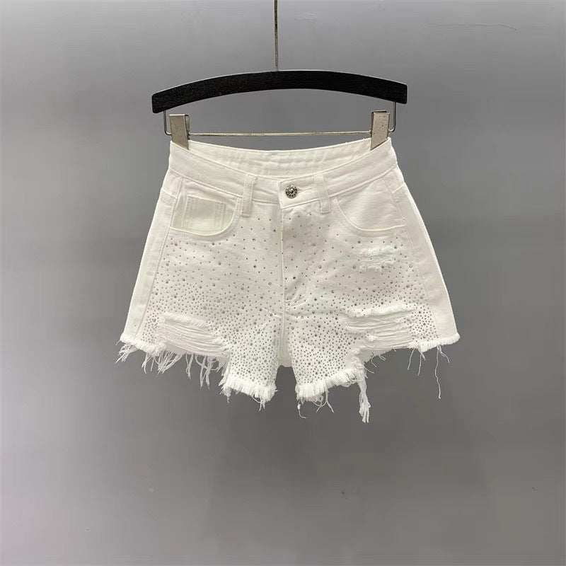 Mini short à strass