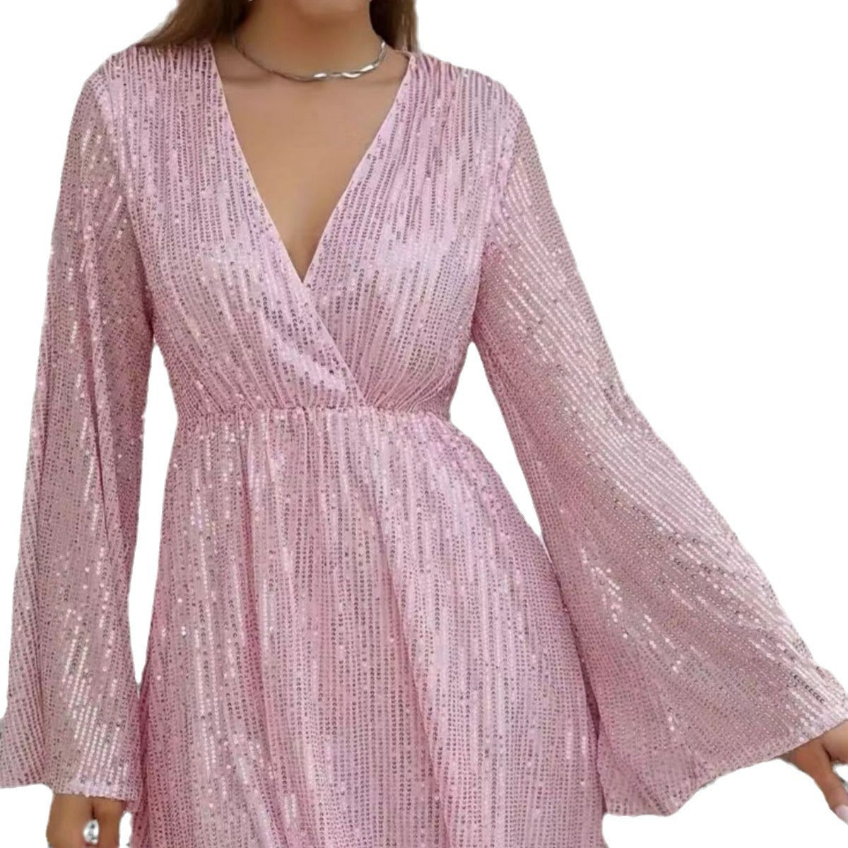 Robe de soirée à paillettes