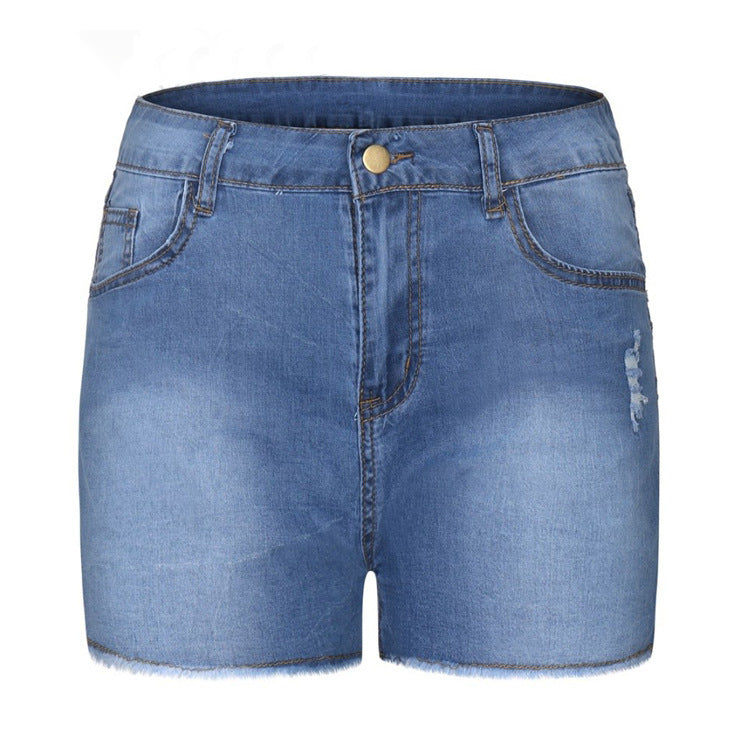 Short en jean stretch