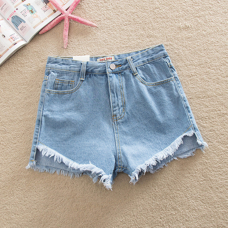 Short en jean simple