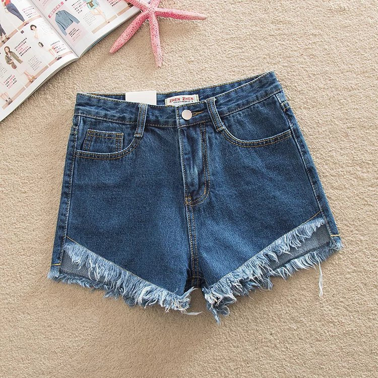 Short en jean simple