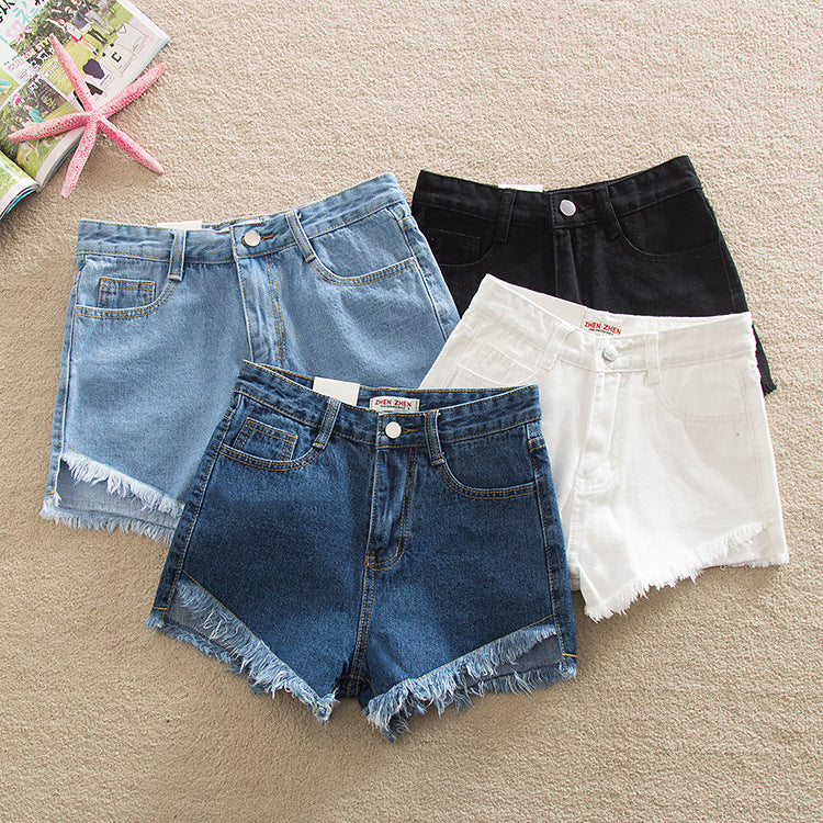 Short en jean simple