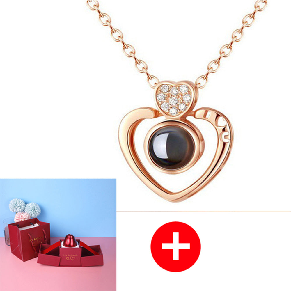 Coffret à bijoux en forme de rose